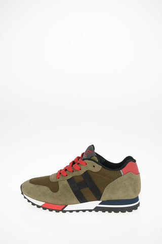 Sneakers H86RUN in Pelle e Tessuto