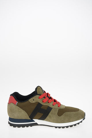 Sneakers H86RUN in Pelle e Tessuto