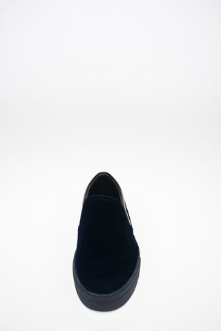 Velvet Slip Ons