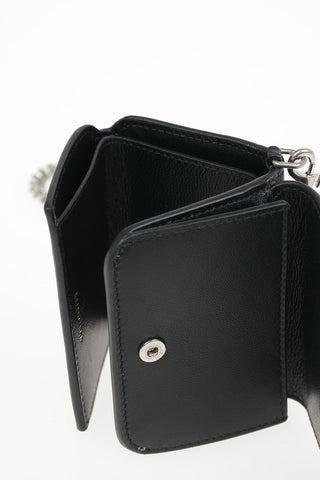 Leather Mini Wallet HELLO KITTY With Removable Shoulder Strap 