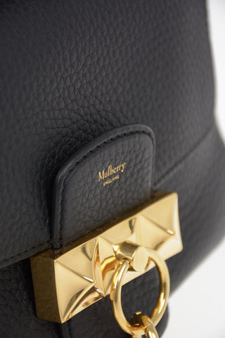 Textured Leather MINI KEELEY Shoulder Bag with Suede Detail