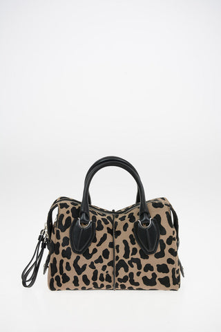 PonySkin Bowler Bag with Removable Shoulder Strap