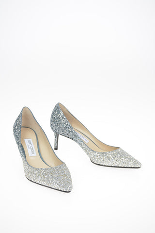 Glittery Leather ROMY60 Pumps 6,5 cm