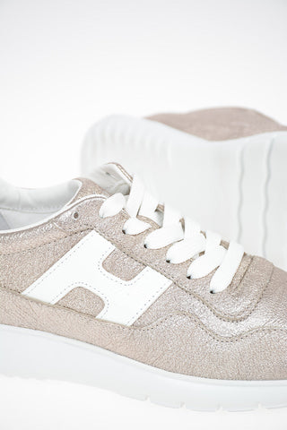 Sneaker H371 INTERACTIVE in Pelle Lamè