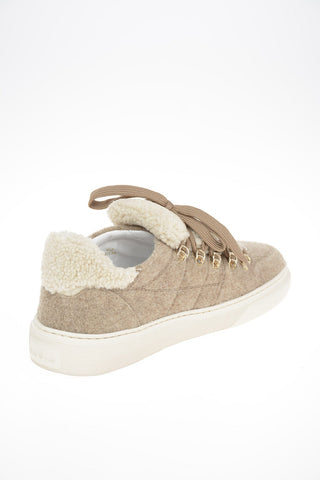 Teddy Sneakers H365 with Shearling Details