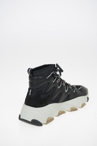 Fabric ESCAPE BIS Sneakers with Leather Details