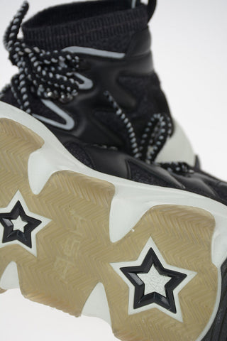 Fabric ESCAPE BIS Sneakers with Leather Details