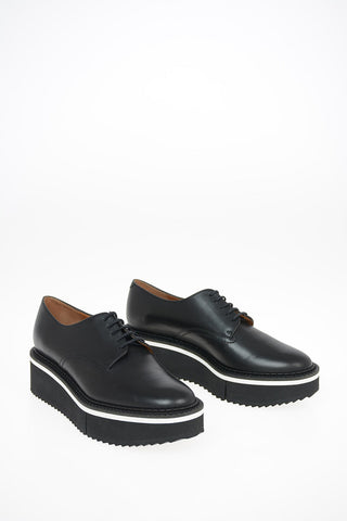 Leather BERLIN Platform Derby Shoes
