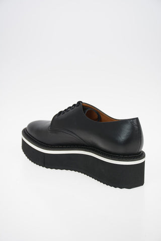 Leather BERLIN Platform Derby Shoes