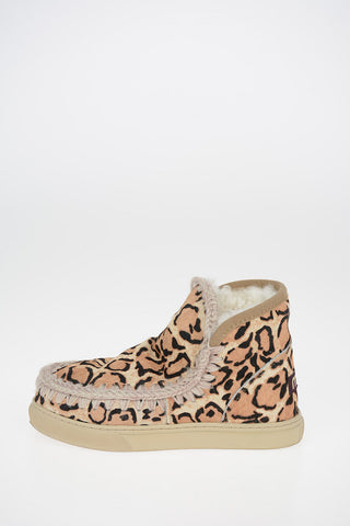 Shearling and Spotted Ponyskinn ESKIMO Pull On Boots