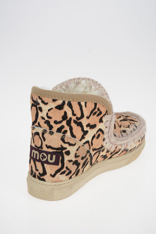 Shearling and Spotted Ponyskinn ESKIMO Pull On Boots