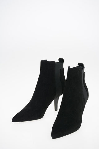 Suede VIVA Pull On Booties 9cm