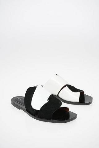 Braided Leather Slippers