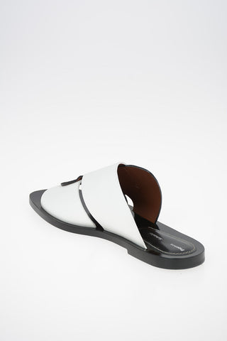 Braided Leather Slippers