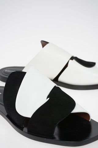 Braided Leather Slippers