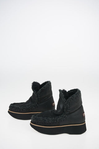 Shearling RUNNING ESKIMO Pull On Boots 