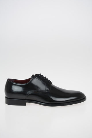 Brushed Leather NAPLES Derby Shoes