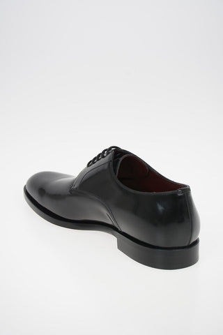 Brushed Leather NAPLES Derby Shoes