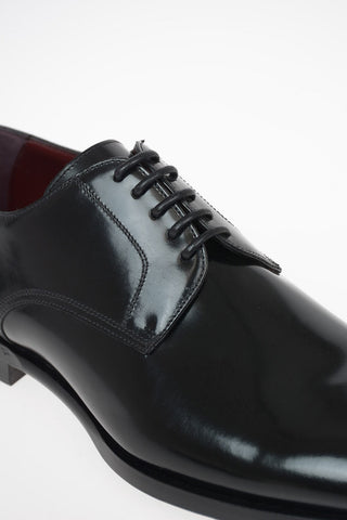 Brushed Leather NAPLES Derby Shoes