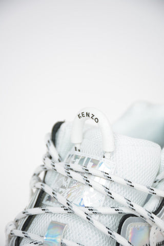 Track Sneakers with Mirrored Inserts