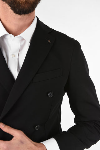 CC COLLECTION Side Vents 8R Drop RESET Double-Breasted Blazer