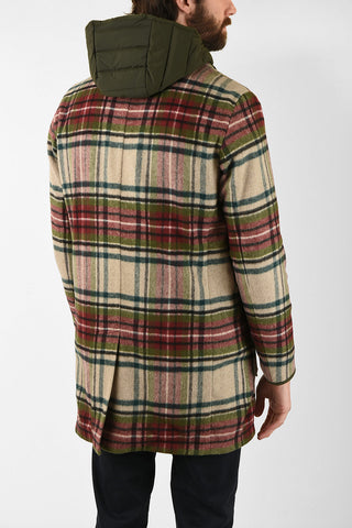 CC COLLECTION Tartan PENNY Double Coat with Inner Padded