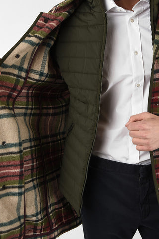 CC COLLECTION Tartan PENNY Double Coat with Inner Padded 