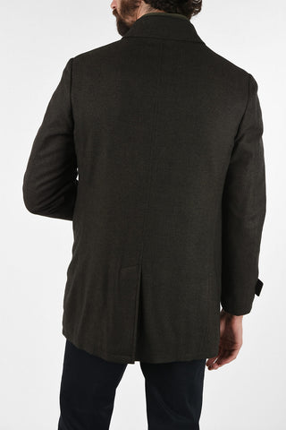 ID outdoor balmacaan coat