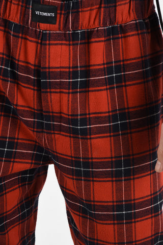 Plaid Printed Cotton PYJAMA Pants
