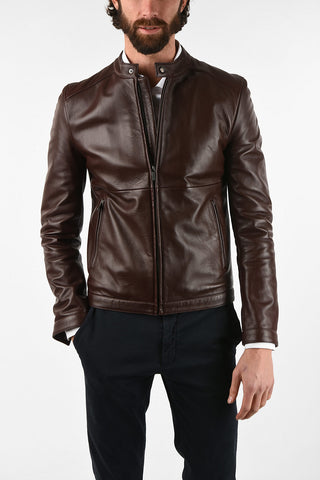 CC COLLECTION full zip leather ORGION jacket