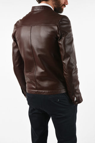 CC COLLECTION full zip leather ORGION jacket