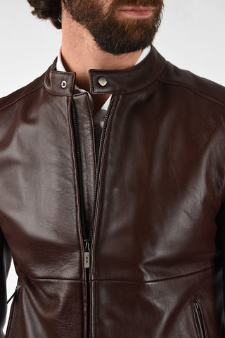 CC COLLECTION full zip leather ORGION jacket