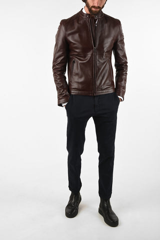CC COLLECTION full zip leather ORGION jacket