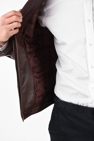 CC COLLECTION full zip leather ORGION jacket