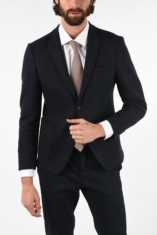 CC COLLECTION drop 8R side vents 2-button blazer