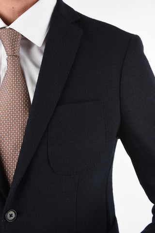 CC COLLECTION drop 8R side vents 2-button blazer