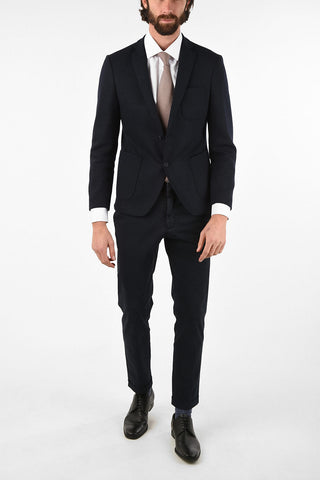 CC COLLECTION drop 8R side vents 2-button blazer