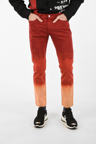 Acid Washed Straight Fit jeans  17 cm
