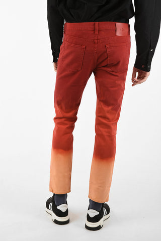 Acid Washed Straight Fit jeans  17 cm