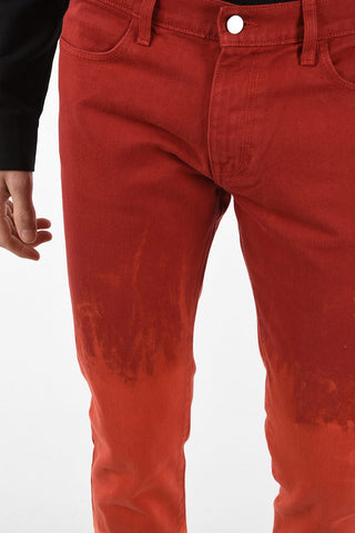 Acid Washed Straight Fit jeans  17 cm