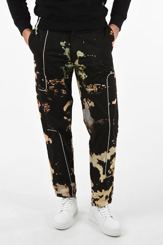 MUTATIONS IN THE 4TH DIMENSION Bleached Relaxed Fit Jeans 20cm