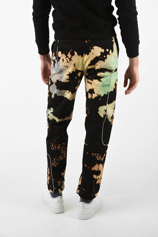 MUTATIONS IN THE 4TH DIMENSION Bleached Relaxed Fit Jeans 20cm