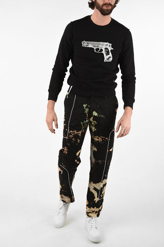MUTATIONS IN THE 4TH DIMENSION Bleached Relaxed Fit Jeans 20cm