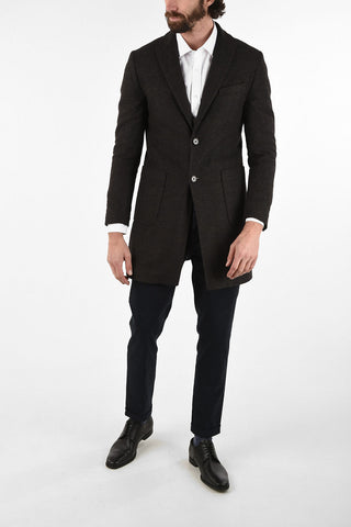 CC COLLECTION Inner Pocket Padded ANTON Chesterfield Coat