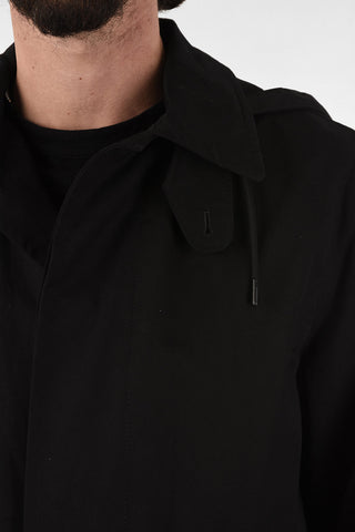 Coat with Removable Hood