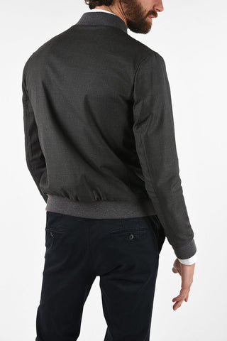 ID Leather full zip reversible BEN PLONGE bomber