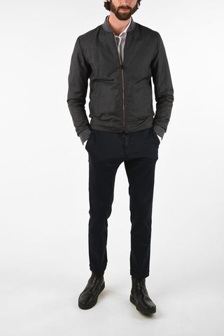 ID Leather full zip reversible BEN PLONGE bomber
