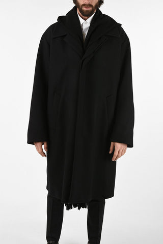 Coat with Removable Hood
