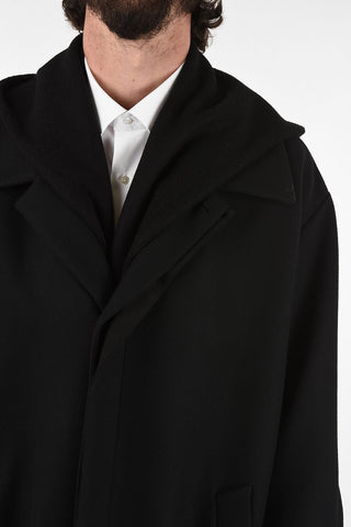 Coat with Removable Hood