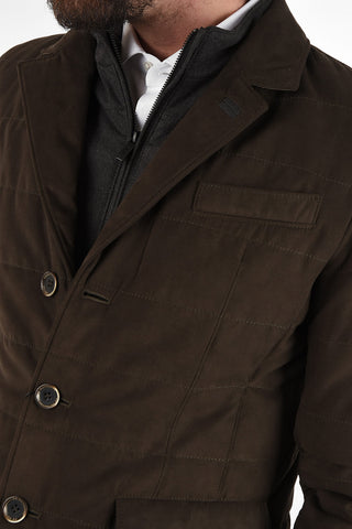 CC COLLECTION O. WEAR Faux Suede SUERETTO Jacket